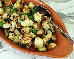 Eggplant is high in fiber but low in calories so it's great to cook with. Recipe For Roasted Kohlrabi