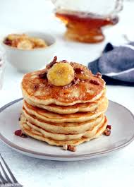 Easy Fluffy Banana Pancakes Del S Cooking Twist Recipe In 2020 Easy Banana Pancakes Banana Pancakes Fluffy Banana Pancakes
