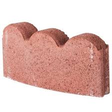 Continue, brick by brick, and set the cut keystones at curves, maintaining a consistent gap. Concrete Edging Landscape Edging The Home Depot