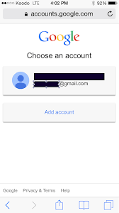 To go there, locate a button labeled sign in. In A Mobile Browser How Do I Sign In To A Different Google Account Without Adding It To An Existing Account Web Applications Stack Exchange