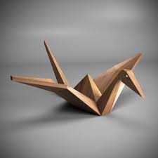 Crane Pinshape Origami Crane Paper Crane 3d Printing
