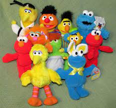 Sesame Street Lot Of 11 Tyco Hasbro Plush Stuffed Big Bird Elmo Zoe Cookie Tycohasbro Sesame Street Plush Toys Plush Toy Dolls Doll Gift