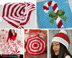 Make sure the candy canes are upside down! 19 Favorite Peppermint Patterns For The Holidays Stitch And Unwind