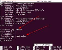 Hi, i've googled this to death and can't find any solution. How To Block Access To Wp Admin And Wp Login In Nginx Apache