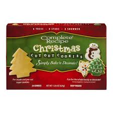 Recipes and baking tips covering 585 christmas cookies, candy, and fudge recipes. Complete Recipe Christmas Cut Out Cookies 24 Ct 22 Oz Instacart