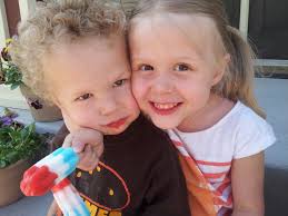 Ryan's always happy when cousin Kerri hangs out with us 🥰