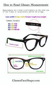 Finding The Right Size In Eyewear Part 1 Check The Size Of A Pair That Fits Glasses For Face Shape Face Shapes Guide Face Shapes
