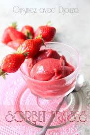 Sorbet A La Fraise Sans Sorbetiere Facile Recette Sorbet A La Fraise Sorbet Fraise Sans Sorbetiere Sorbet