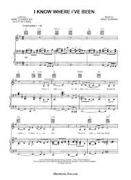 I Know Where I Ve Been Sheet Music Hairspray Piano Sheet Music Free Sheet Music Sheet Music Pdf
