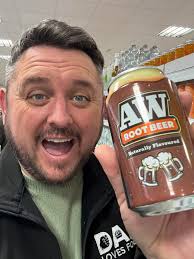 🚨 Buzzing! Root beer cans spotted at Home Bargains! Who's grabbing one?  😍🍻
