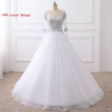 Wedding dresses wedding dresses ball gown. New Ball Gown Wedding Dresses With Long Sleeves Beaded Rhinestone Bridal Party Gowns Fairytale Princess Dress Unique Design Ball Gown Wedding Dresses Designer Wedding Dresswedding Dress Aliexpress