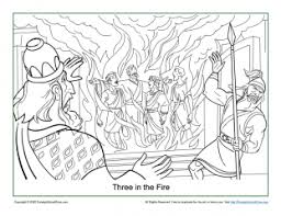 Yes, that is the principle of work professionalism that is upheld by all firefighters. Three In The Fire Coloring Page On Sunday School Zone
