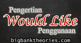 Contoh Kalimat Would Like Bahasa Inggris Materi Bahasa Inggris Materi Bahasa