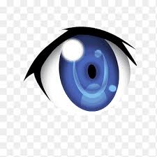 To draw the eyes closed, just draw the upper eyelids like you normally would—a downward curving line for female anime eyes or a horizontal line with a slight curve for male anime eyes. Human Eye Anime Drawing Eyes Blue People Png Pngegg