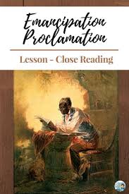 Reactions To The Emancipation Proclamation Close Reading Analysis Of Images Close Reading Emancipation Proclamation Emancipation Proclamation Lesson
