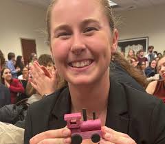 BSN student, Kira Kent, is putting her nursing education to good use in  EKU's Mock Trial program. “Kira Kent plays the role of Dr. Hillary Edmund  in our case this year. She