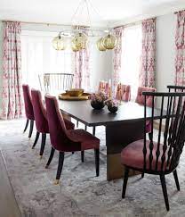Look We Love Traditional Windsor Chairs In Modern Interiors Pink Dining Rooms Dining Room Design Dining Room Table