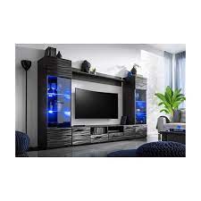Orren Ellis Jalen Entertainment Unit For Tvs Up To 67 Wayfair Co Uk Modernes Fernsehzimmer Wohnwand Schwarz Medienmobel