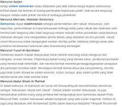 Secara mudah kita bisa pahami bahwa demokrasi merupakan pemerintahan rakyat. Pengertian Demokrasi Macam Dan Sejarah Demokrasi Pancasila Indonesia