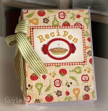 Center Of Attention Spotlight Mini Binder Box Recipe Book Diy Scrapbook Recipe Book Diy Cookbook