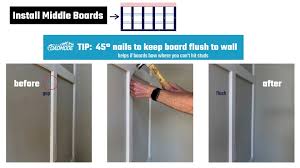 We take our boring dining room wall and dress it up to give the space a charming character. How To Make A Board And Batten Wall Full Dad Mode