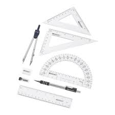 Westcott Geometry Set 8 Pieces College Math Technical Pen College Junior