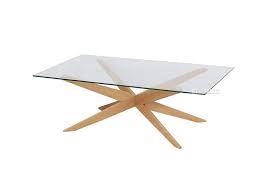 Aurelius oak tripod coffee table. Paris Cross Legs Rectangular Glass Coffee Table Solid Oak Legs Ifurniture The Largest Furniture Store In Edmonton Carry Bedroom Furniture Living Room Furniture Sofa Couch Lounge Suite Dining Table And Chairs And Patio Furniture Over
