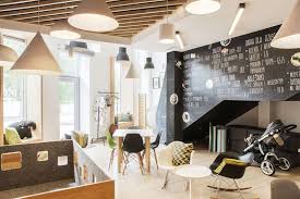 inviting coffee shop draws parents in poland kindercafe cafe einrichtungen viktorianische zimmer