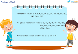 The prime factorization of a number is the product of prime factors that make up that number. Factors Of 760 Find Prime Factorization Factors Of 760