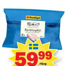 There are 120 calories in 100 g of kronfågel kycklingfilé. Kronfagel Kycklingfile Pekas Nya Erbjudanden
