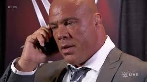 WWE Raw: Kurt Angle Takes a Phone Call