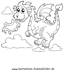 Kostenlose ausmalvorlagen und malvorlagen zum ausdrucken für kinder aller altersstufen und junggebliebene. Ausmalbild Feuer Spuckender Drache Zum Ausdrucken