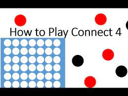 Turns move in clockwise order starting with red. How To Play Connect 4 Youtube