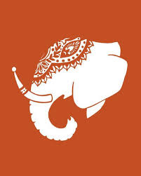 Pin By Stephanie On Prints Indian Elephant Art Elephant Art Elephant Silhouette