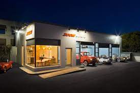 zoom motors josh blumer archinect automotive shops car showroom design garage design