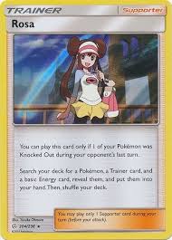 You'll very rarely find a fake card for sale in a store. Rosa Sun Moon Cosmic Eclipse Pokemon Trollandtoad