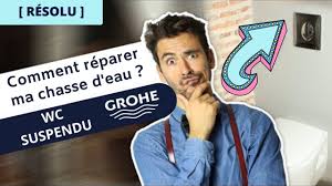 Wc suspendugrohe grohe bau ceramic wc suspendu sans bride, blanc alpin (39351000). Comment Reparer Une Chasse D Eau Wc Suspendus Grohe Chasse D Eau Comment Reparer Wc Suspendu