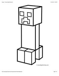 Minecraft creeper coloring page 5. 14 Creeper Coloring Pages Ideas Coloring Pages Minecraft Coloring Pages Minecraft Printables