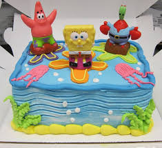 Spongebob Cakes Decoration Ideas Spongebob Birthday Cake Spongebob Birthday Spongebob Cake