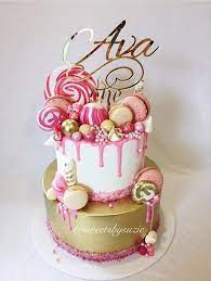 27 Great Picture Of Birthday Cakes For 14 Years Old Girl Davemelillo Com Drip Cakes 1st Birthday Cake For Girls Girl Cakes