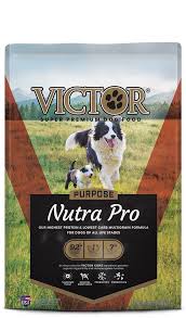 nutra pro victor pet food