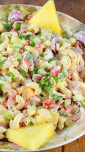Hawaiian Macaroni Salad Recipe Hawaiian Dishes Luau Food Hawaiian Food
