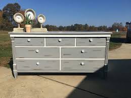 Distressed Dresser Gray And White Diy Chalk Paint Distressed Dresser Distressed Dresser Grey Diy Chalk Paint