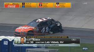 2019 monster energy nascar cup series paint schemes. Monster Energy Nascar Cup Series 2017 Dover Spring Race Kurt Busch Tyre Blow Crash Youtube
