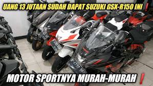 Surat2 lengkap pajak hidup sampe juli plat sampe 2024 jarang pake minat wa. Harga Motor Sport Dibawah 20 Juta Youtube