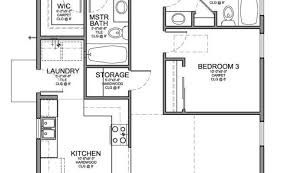 All our 3 bedroom floor plans can be easily modified. Floor Plan Small House Bedrooms House Plans 146502