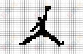 Michael Jordan Pixel Art In 2020 Pixel Art Spiderman Pixel Art Pixel Art Design