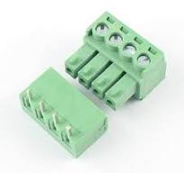 10 Sets 4-Pin (4 Pole) 3.81mm Pitch Right Angle Screw Terminal Block  Connector PCB Mount DIY