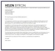 Job application letter for receptionist. Application Letter For Hotel And Restaurant Services Vincegray2014