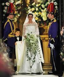 The Royal Order Of Sartorial Splendor Top 10 Best Royal Wedding Dresses 9 Hrh Princess Claire Royal Wedding Dress Wedding Dresses Wedding